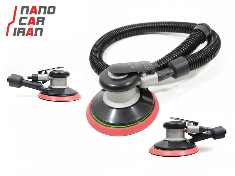 دستگاه سنباده‌ زن بادی اوربیتال سایز ۱۵۰ میلی‌ متری ( 6 اینچ )